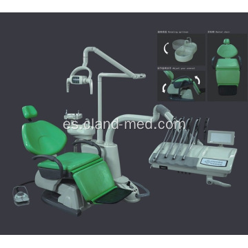 Unidad de silla dental portátil de electricidad clínica